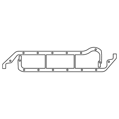 Cometic Gasket Cometic Ford 8BA/8CM Flathead V8 .060in KF Oil Pan Gasket C15129 C15129 Photo - Primary