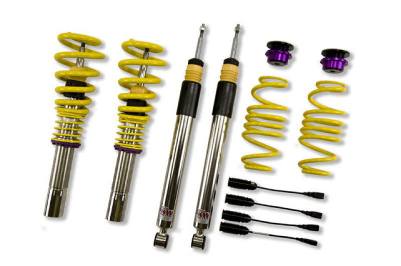 KW V2 Coilover Kit Bundle Audi A4, S4 (8K/B8) With Electronic Damping Control Sedan FWD + Quattro; All engines 15210097 15210097 Photo - out of package