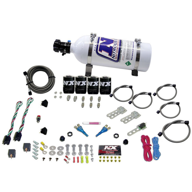Nitrous Express GM EFI Dual Stage Nitrous Kit (50-150HP x 2) w/5lb Bottle 20224-05 20224-05 Photo - Primary