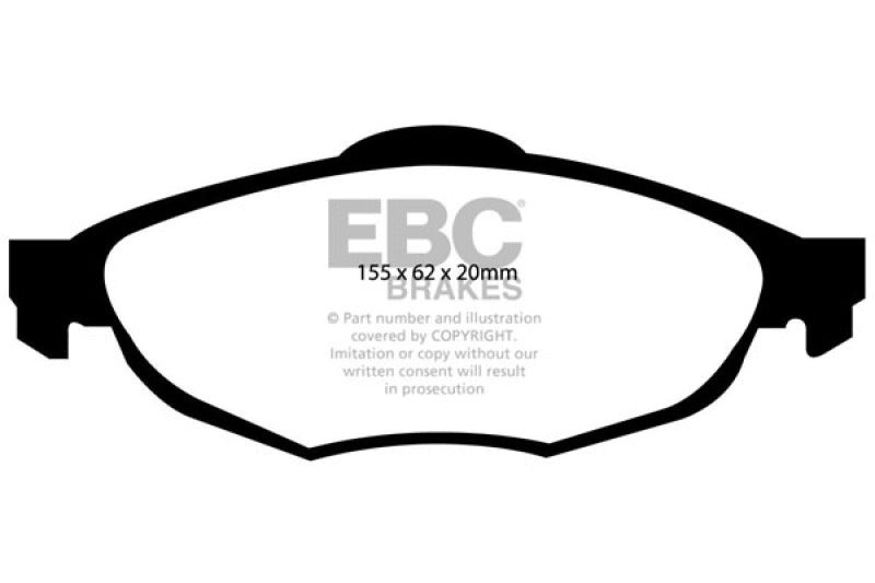EBC Disc Brake Pad Set UD869 Photo - Primary