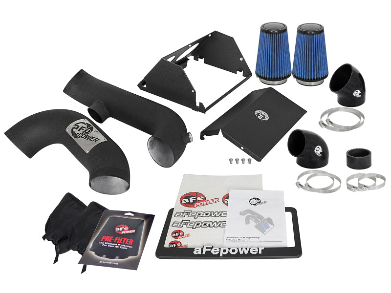 aFe Magnum FORCE Stage-2XP Pro DRY S Cold Air Intake System Black Ford F-1 54-12882-B Photo - Unmounted