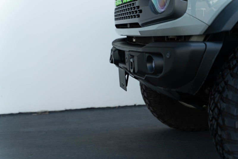 DV8 Offroad 21-23 Ford Bronco Capable Bumper Front License Plate Mount LPBR-04 LPBR-04 Photo - Unmounted