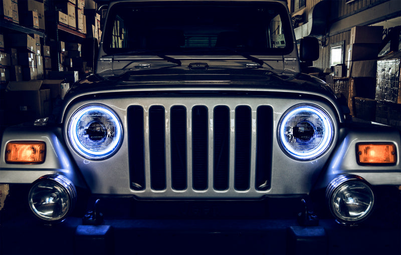 ORACLE Lighting Oracle Jeep Wrangler TJ 97-06 LED Waterproof Halo Kit - White 3947-001 3947-001 Photo - Close Up