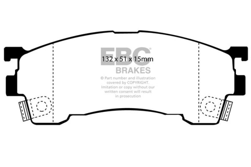 EBC Disc Brake Pad Set DP2971 Photo - Primary