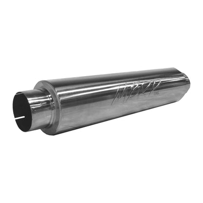 MBRP Muffler 4" Inlet /Outlet 24" Body 30" Overall, T409 M91031 Photo - Primary