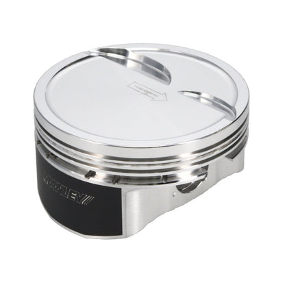 Manley Big Block Chevrolet LS Series 4.075in Bore 4in Stroke -10cc Dish Platinum Series Piston Set 592775C-8 592775C-8 User 1