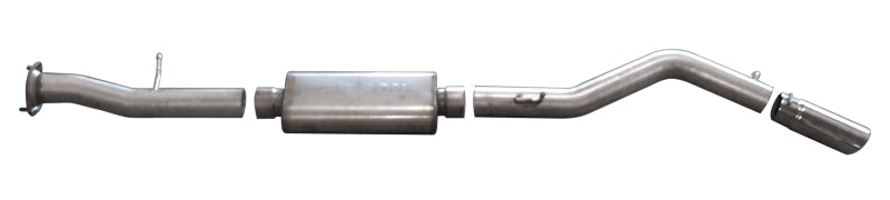 Gibson 08-09 Hummer H2 Base 6.2L 3.5in Cat-Back Single Exhaust - Stainless 612501 612501 Photo - Primary
