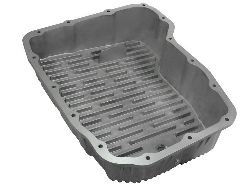 aFe Transmission Pan, Machined Fins: Dodge RAM Diesel Trucks 07.5-12 L6-6. 46-70060 Photo - Unmounted