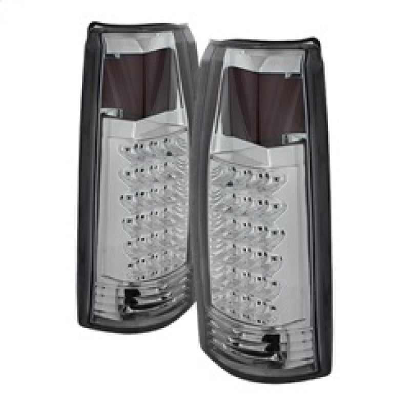 SPYDER Xtune Yukon Denali 99-00 LED Tail Lights Chrome ALT-JH-CCK88-LED-C 9022432 9022432 Photo - Primary