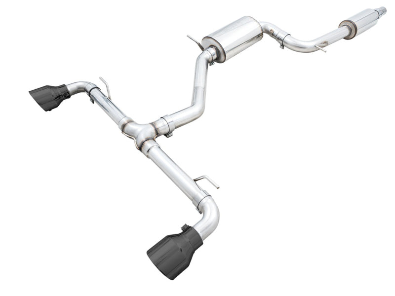 AWE Tuning AWE 2022 VW GTI MK8 Touring Edition Exhaust - Diamond Black Tips 3015-33658 3015-33658 Photo - Primary