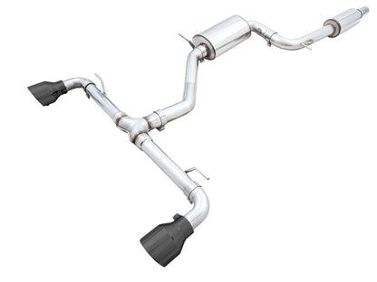 AWE Tuning AWE 2022 VW GTI MK8 Touring Edition Exhaust - Diamond Black Tips 3015-33658 3015-33658 Photo - Primary