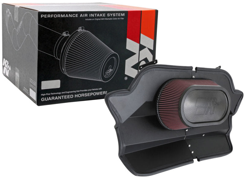 K&N Engineering K&N 20-21 Chevrolet Corvette Stingray 6.2L V8 F/I Aircharger Performance Intake System 63-3120 63-3120 Photo - out of package