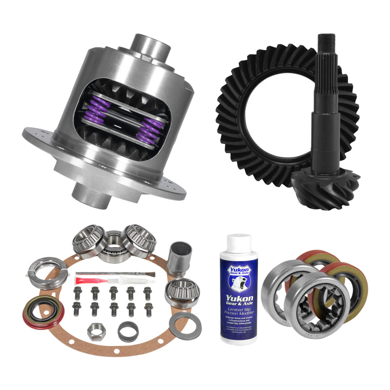 Yukon Gear & Axle Yukon 8.2in GM 3.08 Rear Ring & Pinion Install Kit 28 Spline Positraction 2.25in Axle Bearings YGK2212 YGK2212 Photo - Primary