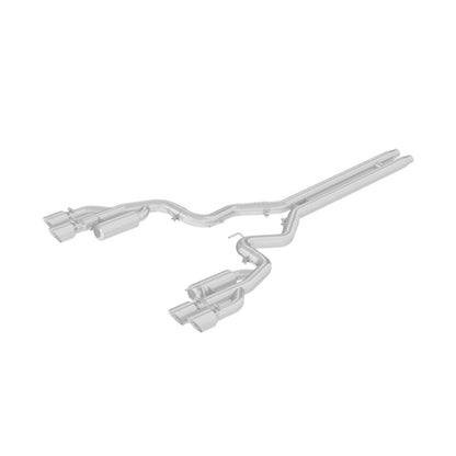 MBRP 18-  Mustang 5.0L 3in Ca t Back Exhaust Quad Dual MBRS7207304 S7207304 Photo - Primary