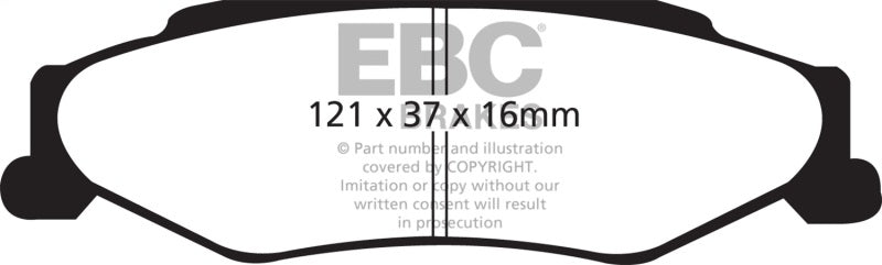 EBC Disc Brake Pad Set DP31160C Photo - Primary