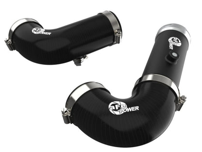 aFe BladeRunner Intercooler Hot & Cold Side Tubes Combo 20-21 GM Trucks 3.0L (td) - Black 46-20454-B 46-20454-B User 1