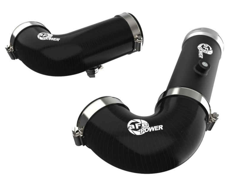aFe BladeRunner Intercooler Hot & Cold Side Tubes Combo 20-21 GM Trucks 3.0L (td) - Black 46-20454-B 46-20454-B User 1