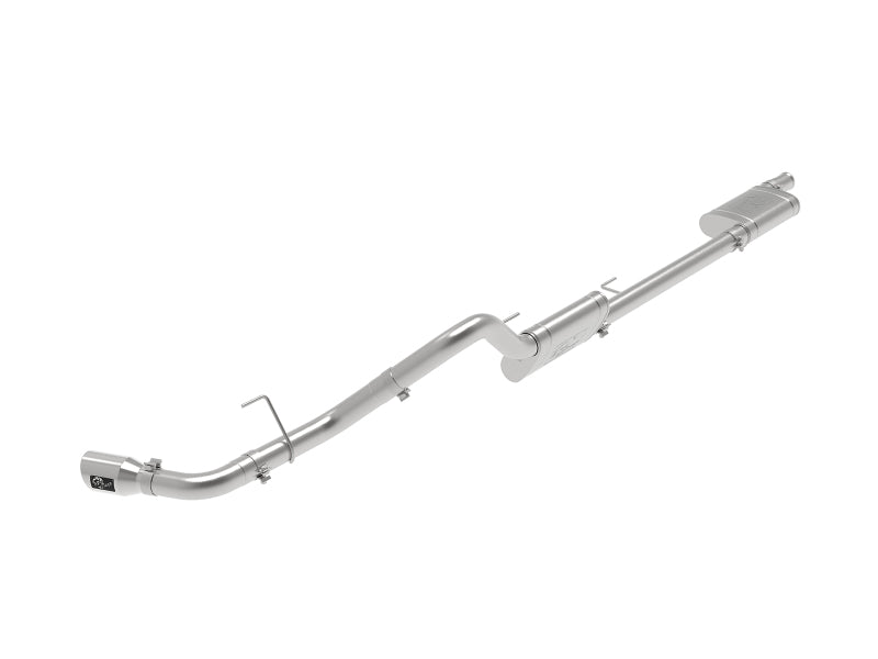 aFe Apollo GT Series 409 Stainless Steel Cat-Back Exhaust 2020 Jeep Gladiator 3.6L - Polished Tip 49-48083-P 49-48083-P Photo - Primary