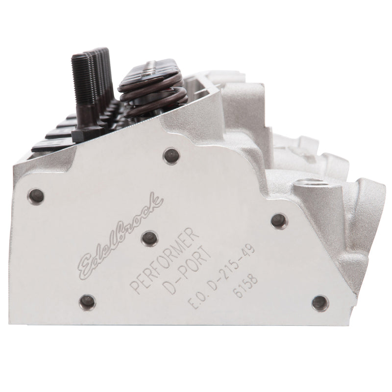 Edelbrock Cylinder Head, Pontiac, Performer D-Port, 72CC Chambers, for Hydraulic 61595 Photo - out of package