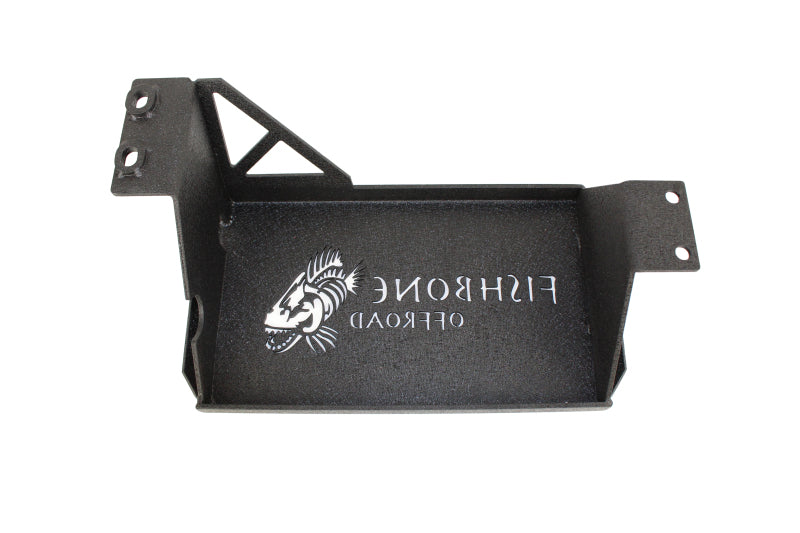 Fishbone Offroad 07-11 Jeep Wrangler JK Steel EVAP Canister Skid Plates - Black Textured Powdercoat FB23061 FB23061 Photo - out of package