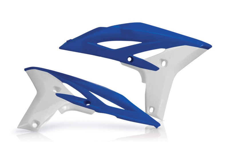 Acerbis 10-13 Yamaha YZ250F/ 12-15 WR450F Radiator Shroud - Blue/White 11/12 2171761006 2171761006 Photo - Primary