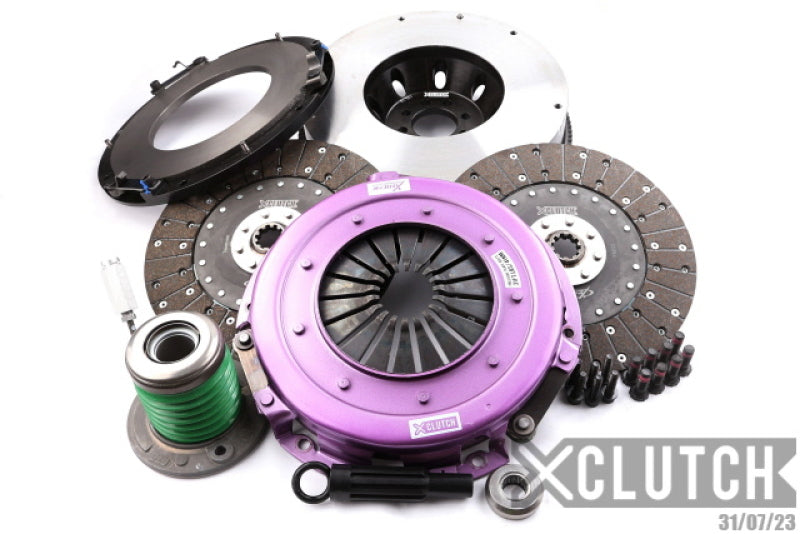 XCLUTCH XCL Clutch - 10.5in Twin Solid Organic Drivetrain Clutch Kits - Multi main image