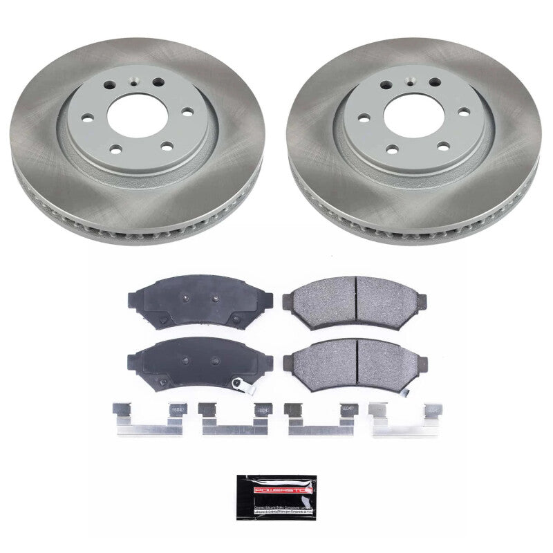 PowerStop Power Stop 06-07 Saturn Relay Front Semi-Coated Rotor Kit SC4602 SC4602 Photo - Primary