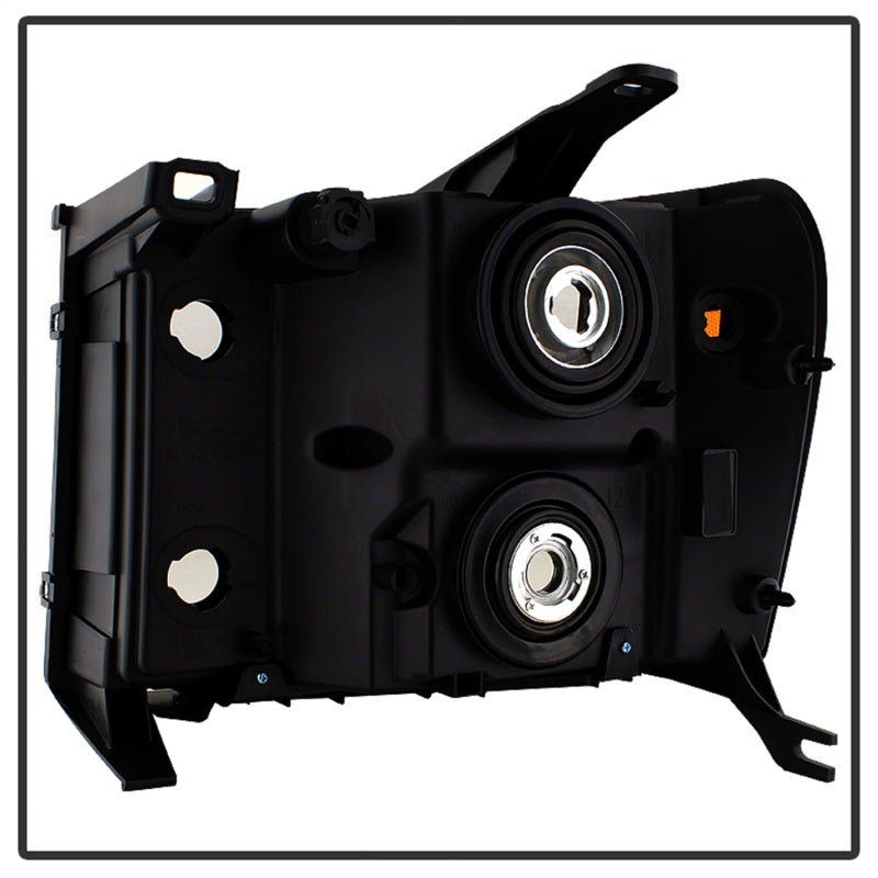 SPYDER Xtune GMC Sierra 07-13 Crystal Headlights Black HD-JH-GSIE07-AM-BK 9034749 9034749 Photo - Unmounted