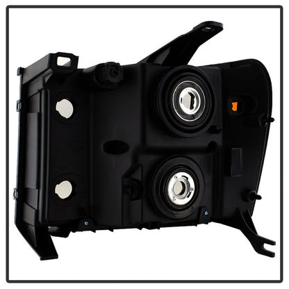 SPYDER Xtune GMC Sierra 07-13 Crystal Headlights Black HD-JH-GSIE07-AM-BK 9034749 9034749 Photo - Unmounted