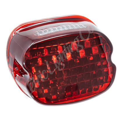 Letric Lighting 2022+ Low Rider ST Models Slantback LED Taillights - Red LLC-STL-R-ST LLC-STL-R-ST Photo - Primary