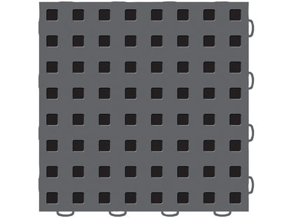 WeatherTech TechFloor - 3in x 12in Tiles(Right Loop) - Dark Grey/Black 51T312RL DG-BK 51T312RL DG-BK Photo - Primary