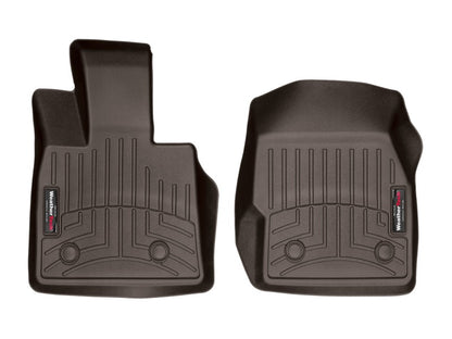 WeatherTech 2018+ Alfa Romeo Stelvio Front FloorLiner - Cocoa 4712361 4712361 Photo - Primary
