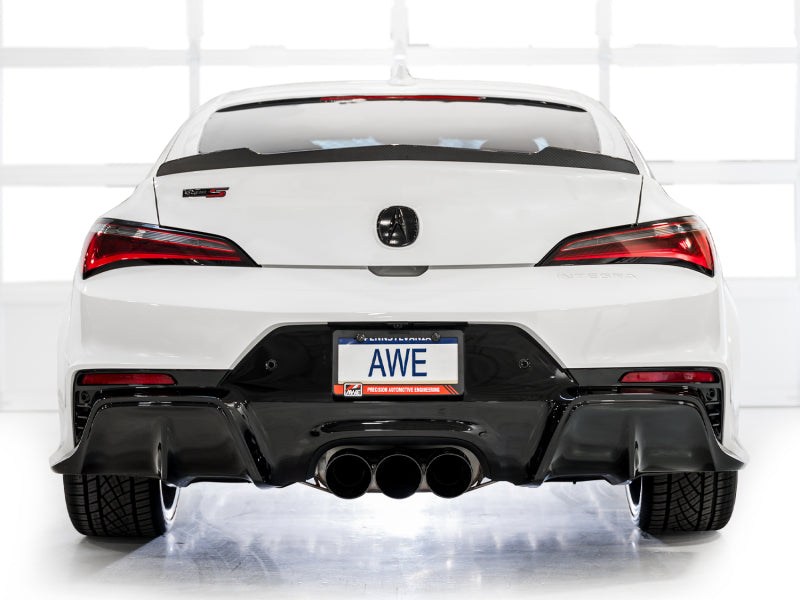 AWE Tuning 2024 Acura Integra Type S DE5 FWD Touring Edition Exhaust w/ Triple Diamond Black Tips 3015-53335 3015-53335 Photo - Mounted