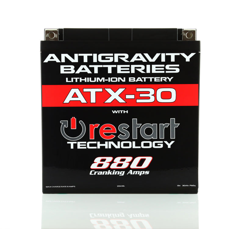 Antigravity Batteries Antigravity YTX30 Lithium Battery w/Re-Start AG-ATX30-RS AG-ATX30-RS Photo - Primary