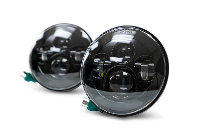 DV8 Offroad 07-18 Jeep Wrangler JK LED Projector Headlights HL7JK-01 HL7JK-01 Photo - Unmounted
