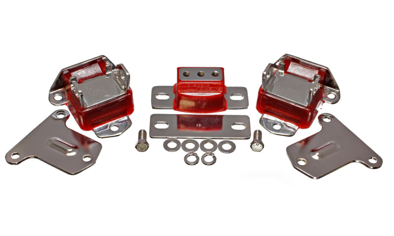 Energy Suspension Transmission Mount Red Chevrolet Monte Carlo All 1970-1972 3.1134R Photo - Primary