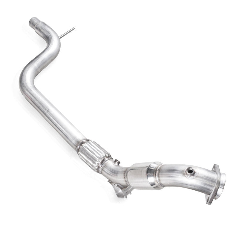 Stainless Works 2015-16 Mustang Downpipe 3in High-Flow Cats Factory Connection M15EDPCAT M15EDPCAT Photo - Primary