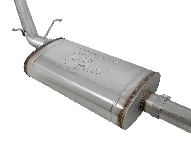 aFe Vulcan Series 3in 304SS Exhaust Cat-Back w/Blk Tip 2019 GM Silverado/Sierra 1500 V6-4.3L/V8-5.3L 49-34106-B 49-34106-B Photo - Unmounted