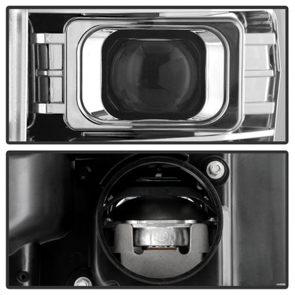 Spyder Ford F250/350/450 11-16 V2 High-Power LED Headlights-White Light Bar-Chrome PRO-YD-FS11V2PL-C 5087881 5087881 User 2