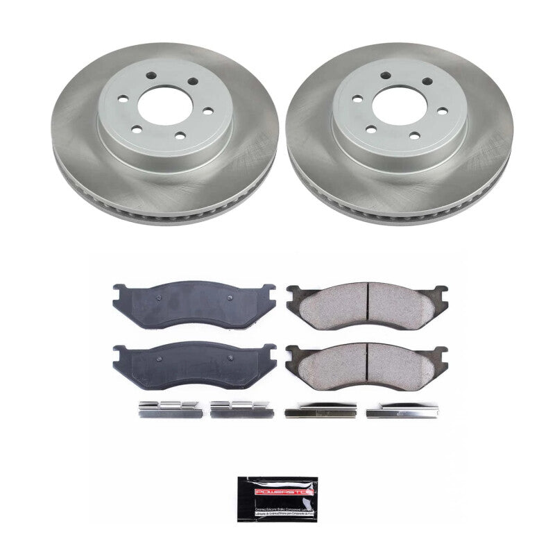 PowerStop Power Stop 2003 Dodge Durango Front Semi-Coated Rotor Kit SC2178 SC2178 Photo - Primary