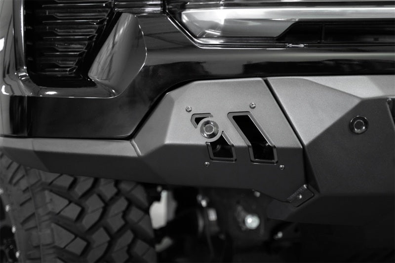 Addictive Desert Designs ADD 2022+ Chevrolet Silverado 1500 Black Label Front Bumper F140300010103 F140300010103 Photo - Mounted