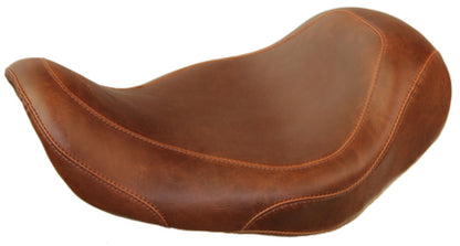 Mustang Motorcycle Mustang 06-17 Harley Dyna Wide Tripper Solo Seat - Distressed Brown 76702 76702 Photo - Primary