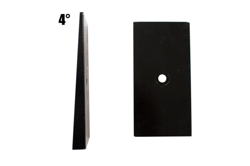 Fishbone Offroad Universal 4in Leaf Spring Shim - Black FB27370 FB27370 Photo - Primary