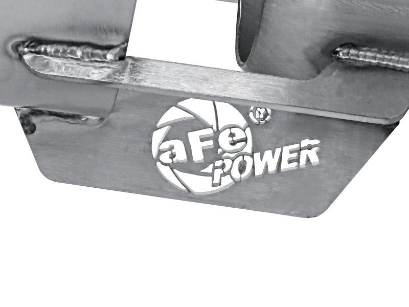 aFe MACH Force-Xp 304 Stainless Steel Clamp-on Exhaust Tip Brushed 49T30401-H151 49T30401-H151 Photo - Close Up