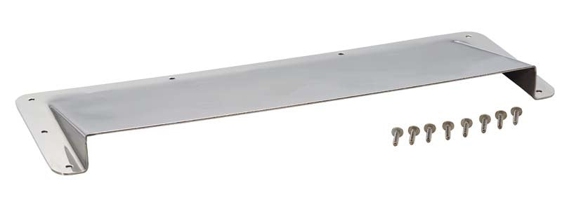 Kentrol 78-95 Jeep CJ/Wrangler YJ Hood Vent Air Scoop - Polished Silver 30507 30507 Photo - Primary