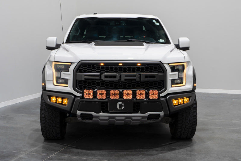 Diode Dynamics 17-20 Ford Raptor SS5 Grille CrossLink Lightbar Kit - Sport Yellow Combo DD7336 DD7336 User 2