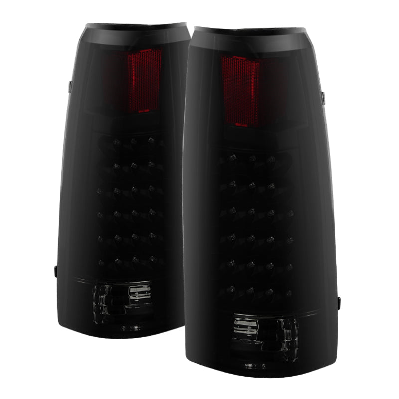 SPYDER Xtune Yukon Denali 99-00 LED Tail Lights Black Smoked ALT-JH-CCK88-LED-BKSM 9034459 9034459 Photo - Primary