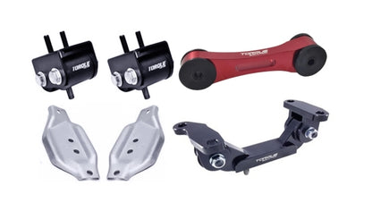Torque Solution Engine / Trans / Pitch Mount Kit w/ Mount Plates: Subaru WRX 2002-2014 / STi 2004+ TS-SU-123R.2-PL Photo - Primary