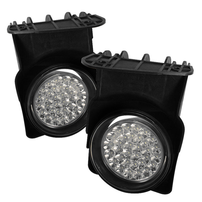 Spyder GMC Sierra 1500/2500 03-06 03-06 LED Fog Lights w/Switch Clear FL-LED-GS03-C 5015679 5015679 Photo - Primary