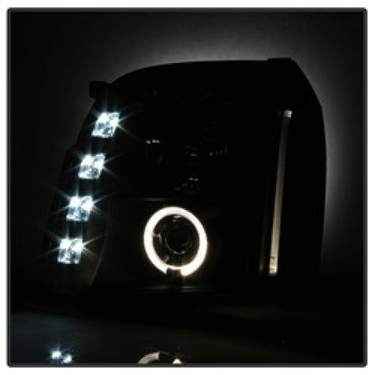 Spyder GMC Yukon 07-14/GMC Yukon Denali 07-14Projector Headlights LED Halo LED Blk PRO-YD-GY07-HL-BK 5029331 5029331 Photo - Unmounted